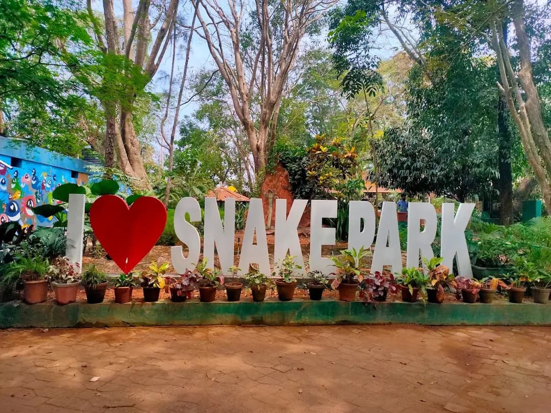 View of  Snake Park, Parassinikadavu